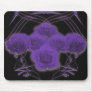 Purple Roses & Tribal Patterns - Mousepad