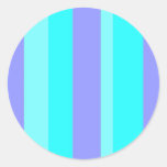 Purple Round Sticker