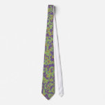 Purple Sage Pixels Neck Tie