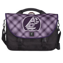 Purple Sailing Laptop Bag