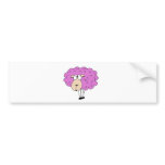 Purple sheep bumper stickers