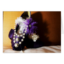 Purple Shoes Card