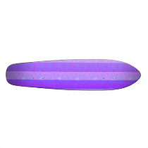 Purple Skull & Crossbones Skateboard