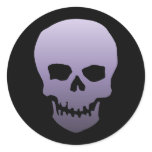 Purple Skull stickers
