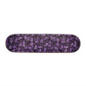 purple skulls skateboards