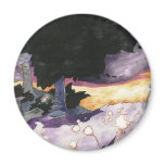 purple sky fridge magnets