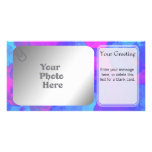 Purple Smoke Fog PhotoCard Template