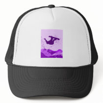 Purple Snowboard Logo