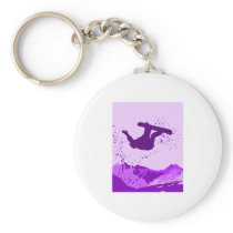 Purple Snowboard Logo