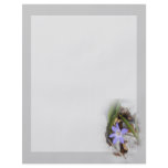Purple snowflower flyers