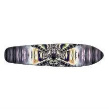 Purple Space Skate Board