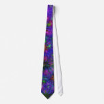 Purple Spatter Dot Tie