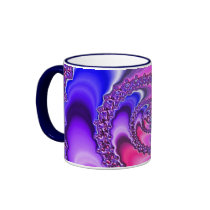 Purple Spiral mugs