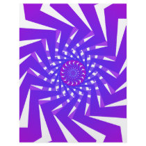 Purple Spiral Pattern: Vector Art: Flyers