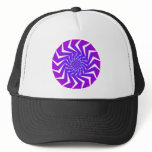 Purple Spiral Pattern: Vector Art: hats