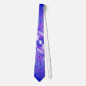 Purple Spiral Pattern: Vector Drawing: Custom Tie