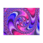 Purple Spiral Postcards