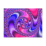 Purple Spiral Postcards