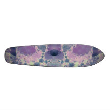 Purple Spring Skateboard Deck