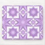 Purple Star Quilt Pattern mousepads