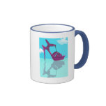 Purple Stilt Stiletto Reflection Mugs