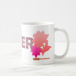 Purple Summer Flowers Mug