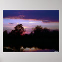 Purple Sunset Poster posters