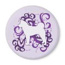 Purple Swirl Akita