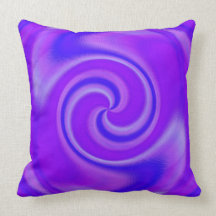 Purple Swirl American MoJo Pillow