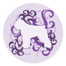 Purple Swirl Bouvier des Flandres