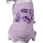 Purple Swirl Brittany Spaniel pet clothing