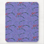 purple swirl mousepad