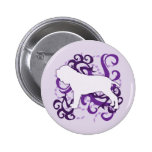 Purple Swirl Neapolitan Mastiff Buttons