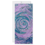 Purple swirl rack cards