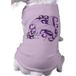 Purple Swirl Rottweiler Pet Tee