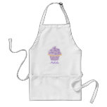 Purple Swirl Sprinkle Cupcake aprons