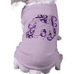 Purple Swirl Wire Fox Terrier pet clothing