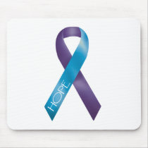 Purple/Teal Ribbon