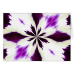 'Purple Tie-dye' Blank Card
