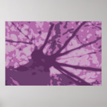 Purple Tree Posters