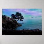 Purple tree posters