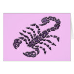 PURPLE TRIBAL SCORPION cards