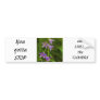 Purple Trumpets wildflowers Bumper Stickers