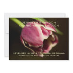Purple Tulip • Save the Date Announcement invitations