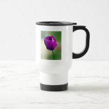 Purple Tulip Travel Mug