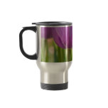 Purple Tulips Blooming in Spring Mug