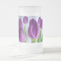 Purple Tulips Coffee Mugs