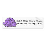 Purple Turtle bumper stickers