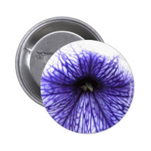 Purple Vein Patterned Flower Pins