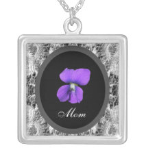 Purple Violet Mom Jewelry
